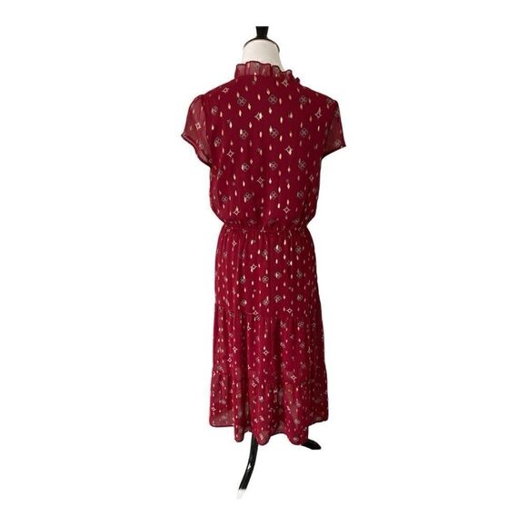 Francesca’s Miami Red Maxi Dress size M - Picture 3 of 5